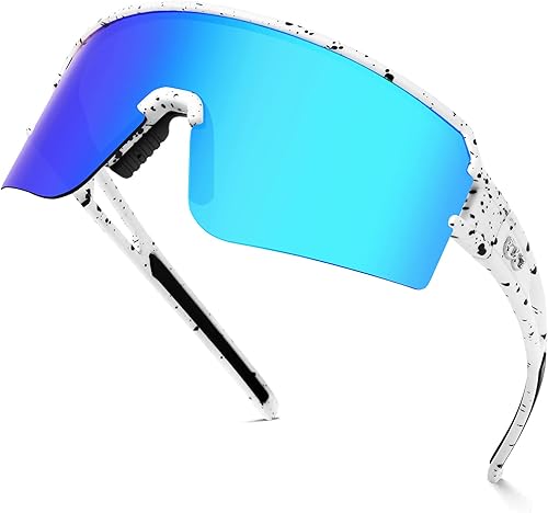 AVV Gafas de sol polarizadas para ciclismo, deportes, protección UV400, pesca, conducción, correr, béisbol, para hombres y mujeres