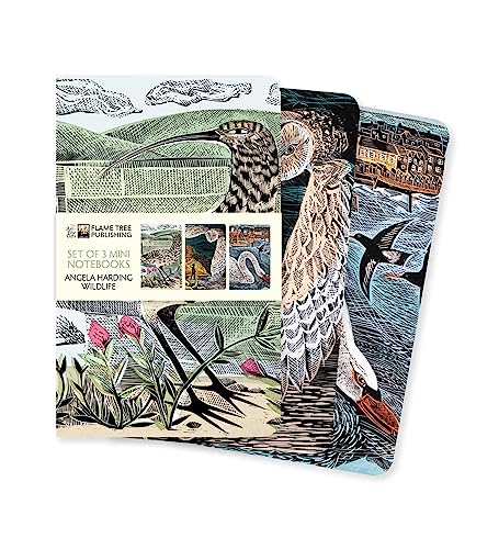 Angela Harding: Wildlife Set of 3 Mini Notebooks (Mini Notebook Collections)