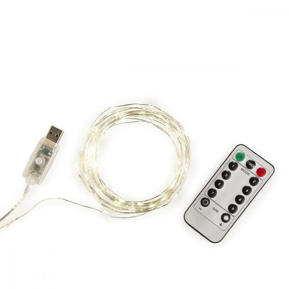 Kikkerland Copper string - Guirlande lumineuse