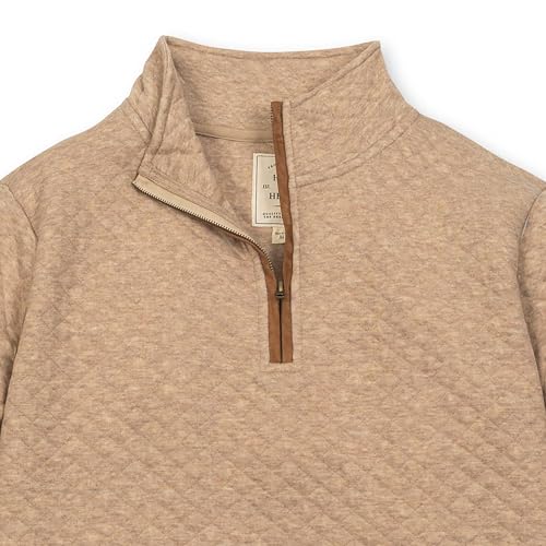Image of Hope & Henry Men's Half Zip Pullover Sweater