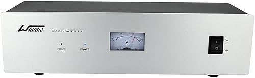 Miniatura 3 de WAudio Acondicionador de energía de ruido de CA - Purificador de red de audio y video Filtro de ruido Protector de sobretensiones con enchufes