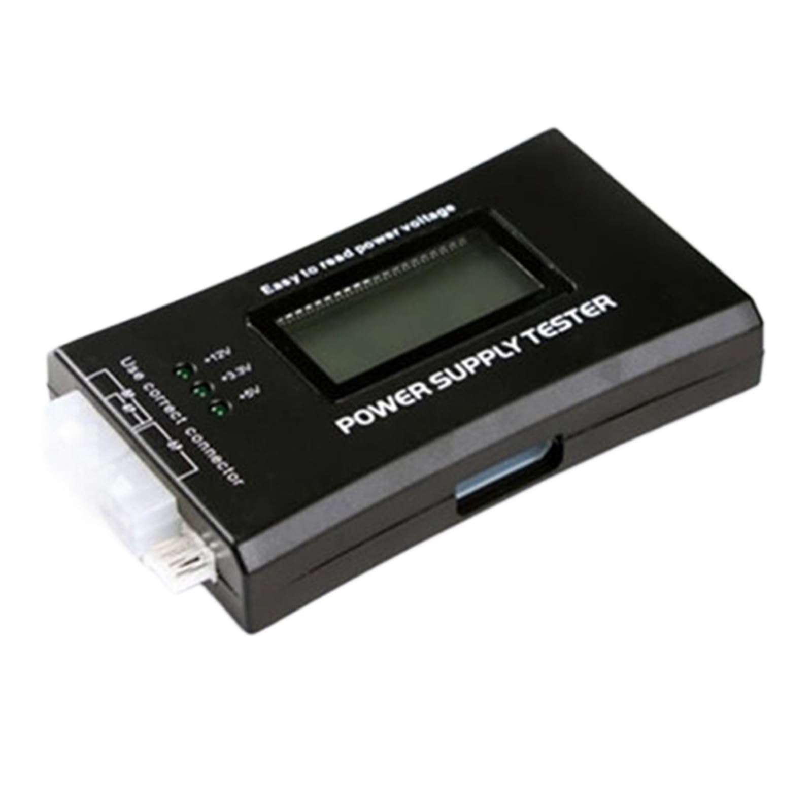 Testeur d'alimentation avec écran LCD DELURA outil de mesure PC facile à utiliser