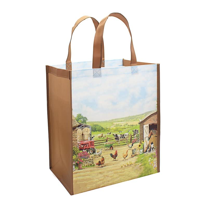 lesser and pavey LP48862 Shopper Bag | Farmhouse Design | 1 Pc, Multicolor