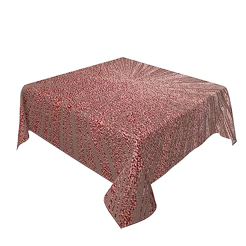 Nappe décorative or rose haut de gamme, textile infroissable pour réception - 3