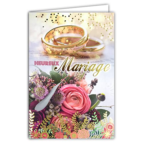 Carte De Voeux (Jj8588) – Mariage – On Jour De Votre Mariage