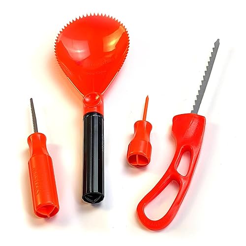 Pumpkin Masters Premium All in One Carving Kit – Comprehensive