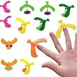 Fexo Balance Bird Gravity Bird 10 PCS Nostalgic Pyramid Balance Eagle Great for Understanding Gravity Suitable for Kids Desktop Toy Decoration (Random Color)