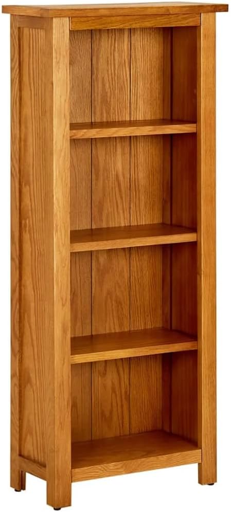 vidaXL Medium Oak Veneered MDF Bookcase in Natural Oak