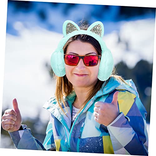 Orejeras de gato para niñas cómodas orejeras infantiles running aire libre 7