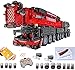 PEXL Technic Grue Liebherr LTM 1750 Construction Set - Technic Camion Grue 9x9 Jeu de Construction avec 12 Moteurs et Télécommande - 7000 Pièces Blocs Compatible avec Lego Technic