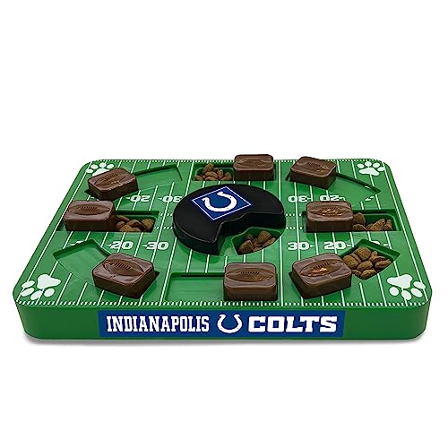 Pets First NFL Indianapolis Colts Puzzle Treat Toy