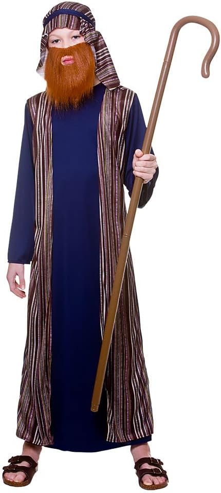 Wicked Costumes Kids Nativity Shepherd/Inn Keeper Fancy Dress Costume