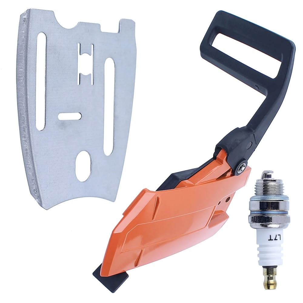 Kit piastra barra di protezione maniglia coperchio laterale freno catena adatto for H 61 66 266 268 272 Manicotto boccola motosega 501814801