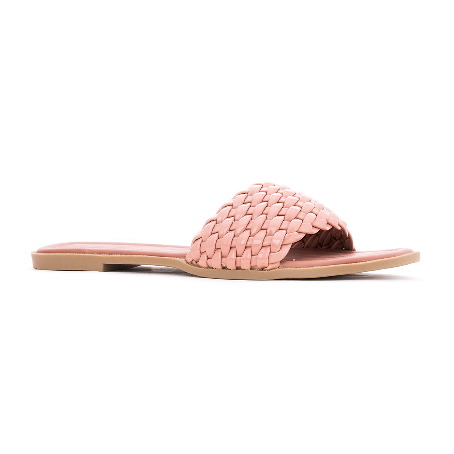 CLEO Khadims Pink Flat Mule Slide Sandal for Women (5300435) (B0B41Y7R56) Amazon Price History, Amazon Price Tracker