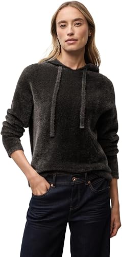 Street One Sudadera con Capucha Darkest Brown 42
