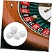 GETAJGHSD 5pcs Roulette Wheel Beads for Games Smooth Beads for Parties and Household Use Compatible with Wheels Elegant Design for Enhanced Gaming Experience