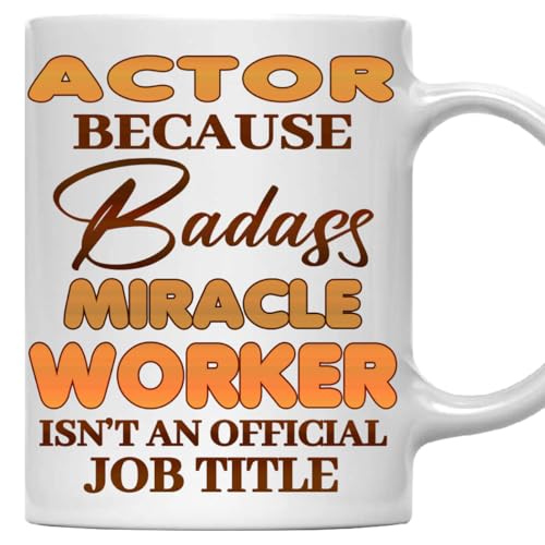 MONIZILUCKY Actor Mug, Gift For Actor