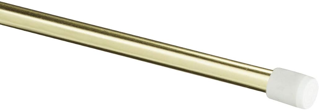 Kenney A7004213316 Tension Rod, 28-to-48-Inch Width, 7/16-Inch Diameter, Brass