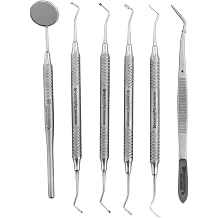 Dental Composite Filling Restorative Instruments Kit, Double Set of 6 Pieces