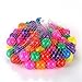 Amuya Ball Pit Balls for Kids, Colorful Balls for Ball Pit, 2.2” Non-Toxic Crush Proof Play Balls BPA Free, 7 Kinds of Bright Color Ocean Balls Include a Reusable Net Bag 50pcs
