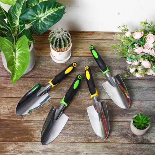 Yaocom XIE-YAOCOM-119 12 Pcs Garden Shovel Aluminum Alloy Heavy Duty Trowel Garden Tool Small Shovels For Digging Metal Hand Shovel Garden Spade thumb #1