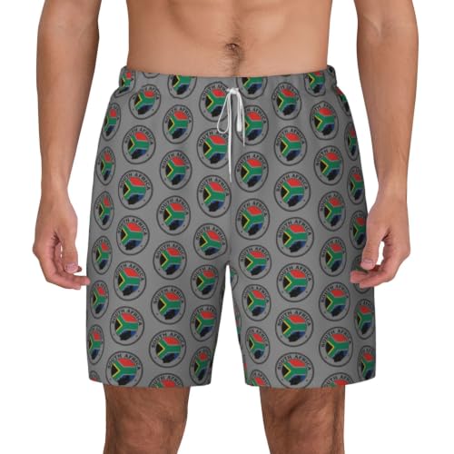 Traje de baño para hombre de Sudáfrica casual con bolsillos para surf