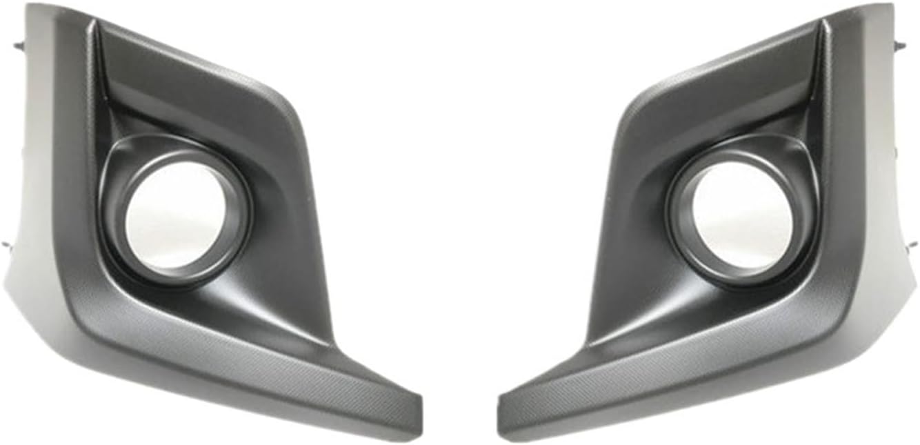 Compatible For Subaru XV for Crosstrek 2018 2019 2020 Front Bumper Fog Lamp Frame Cover Light Trim Bezel Cap(Right and left) (1pc left)