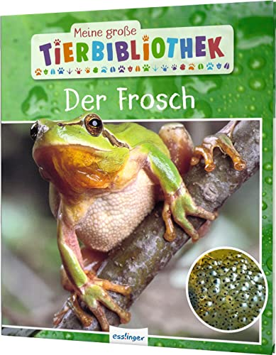 Meine große Tierbibliothek: Der Frosch: Sachbuch für Vorschule &...