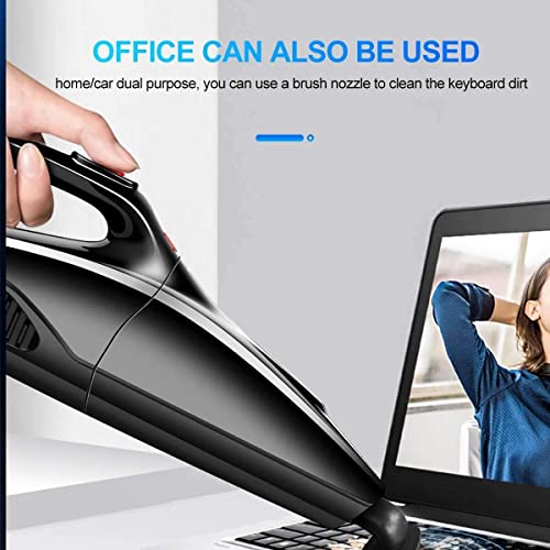 weining 120W Cordless Home Car Dual-Use Portable Strong Suction Cordless Car Vacuum Cleaner Handheld Vacuum Cleaner