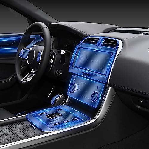 Film TPU Jaguar XEL écran GPS pour un intérieur de voiture soigné