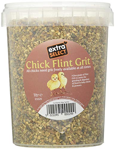 Extra Select Chick Flint Grit Tub 1 Litre