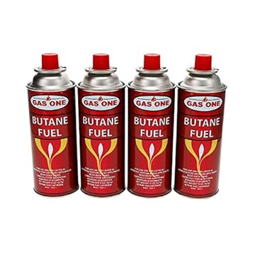 camp stove butane canisters