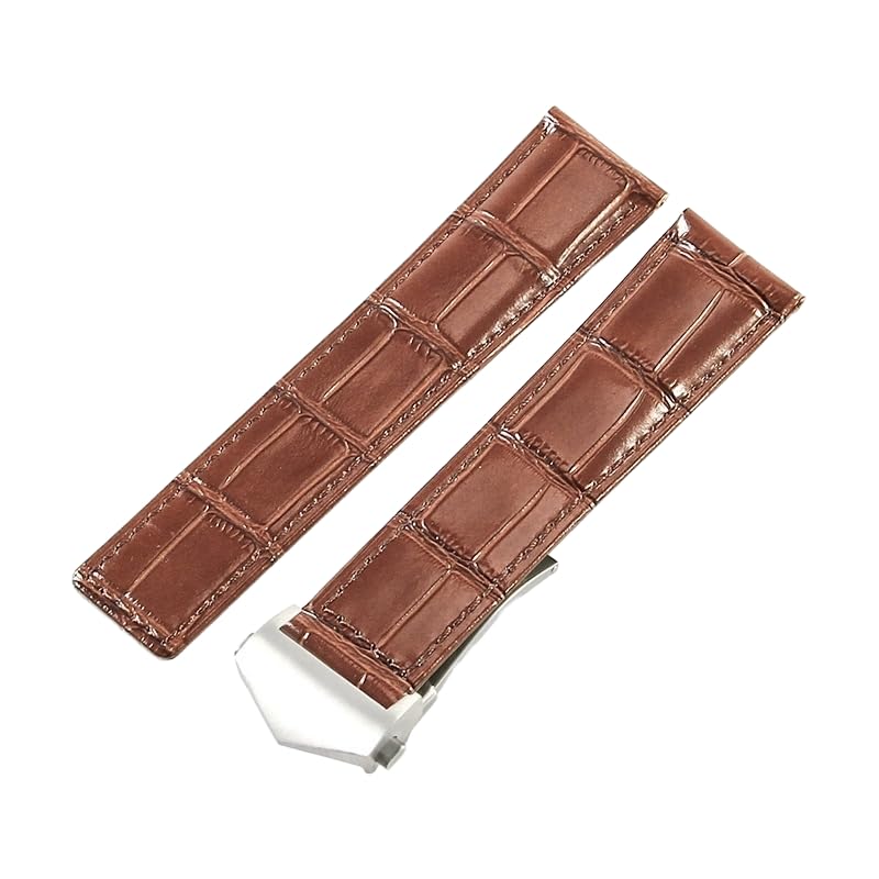 Bracelet de montre en cuir véritable élégant idéal pour sublimer votre TAG Heuer