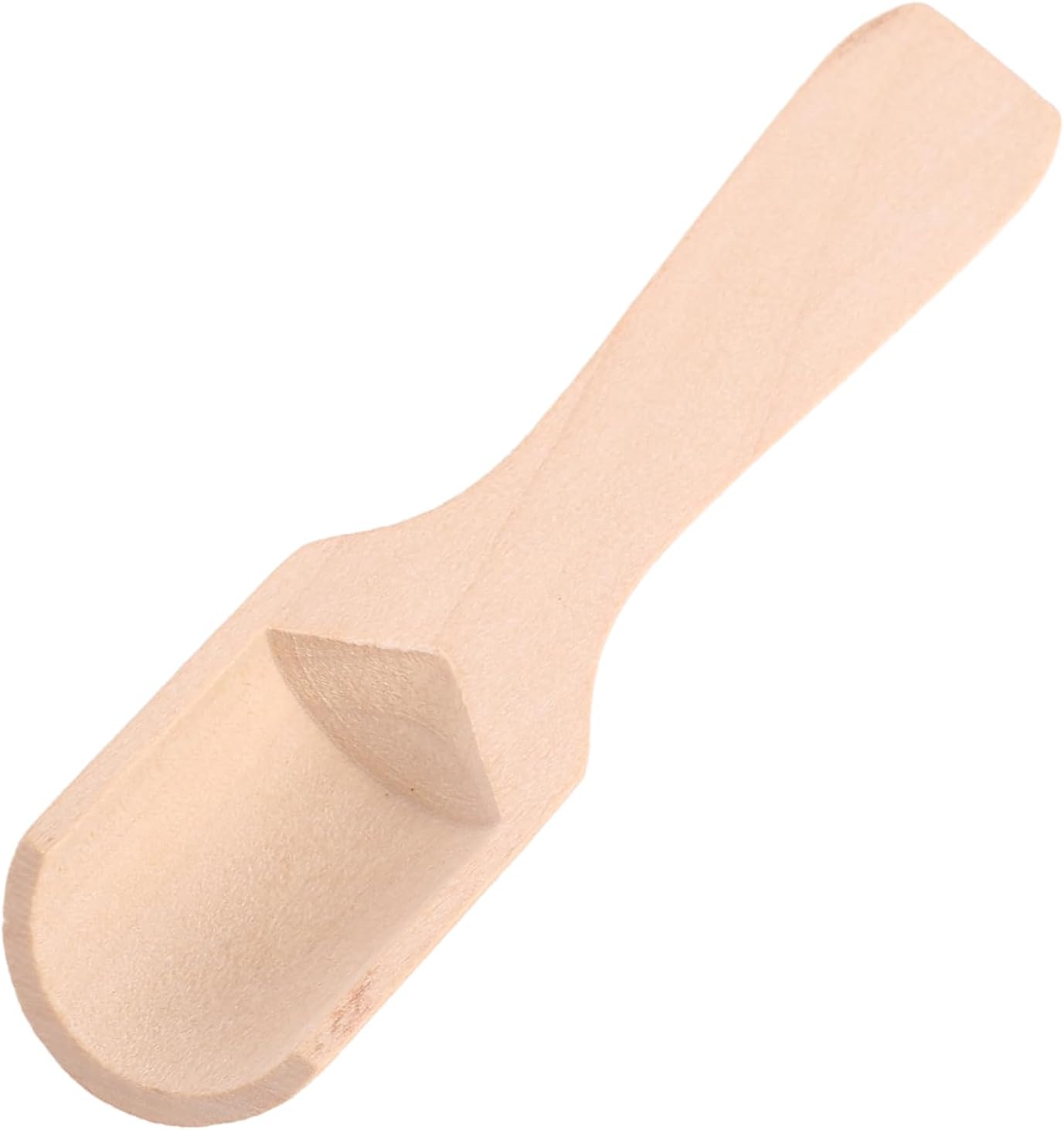 4Pcs Wooden Scoop Mini Bath Salt Spoon for Flour Candy Spices Sugar Coffee Beans