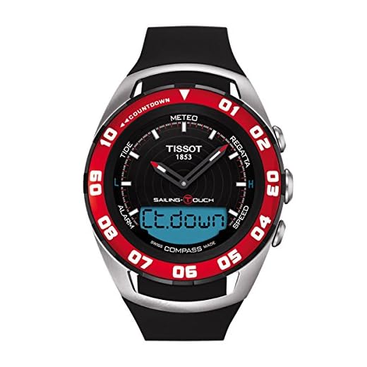 Tissot Sailing-Touch Mens Black Face Multi-Function Watch T056.420.27.051.00