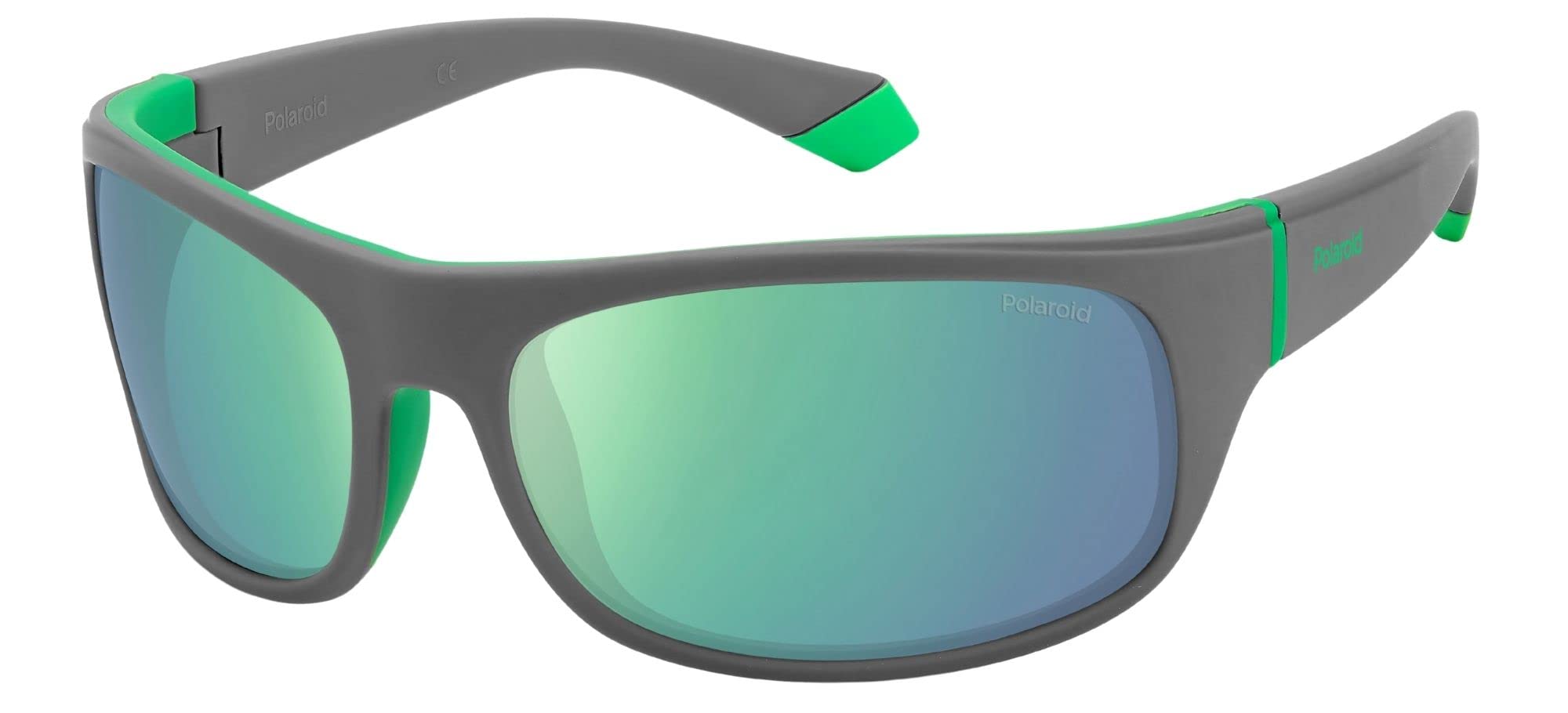 Polaroid Pld 2125/s 3U5/5Z GREY GREEN Sunglasses Men's Acetate, Standard, 66