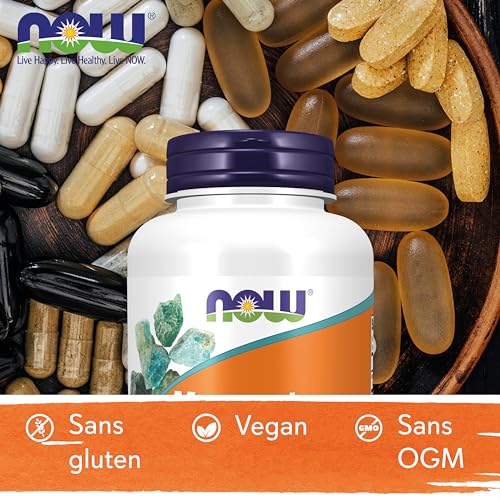 Now Foods, Magnesium Glycinate, 200mg Magnésium, 180 Comprimés végétaliens, Testé en Laboratoire, Végétarien, Sans Gluten, Sans Soja, Sans OGM – Image 6