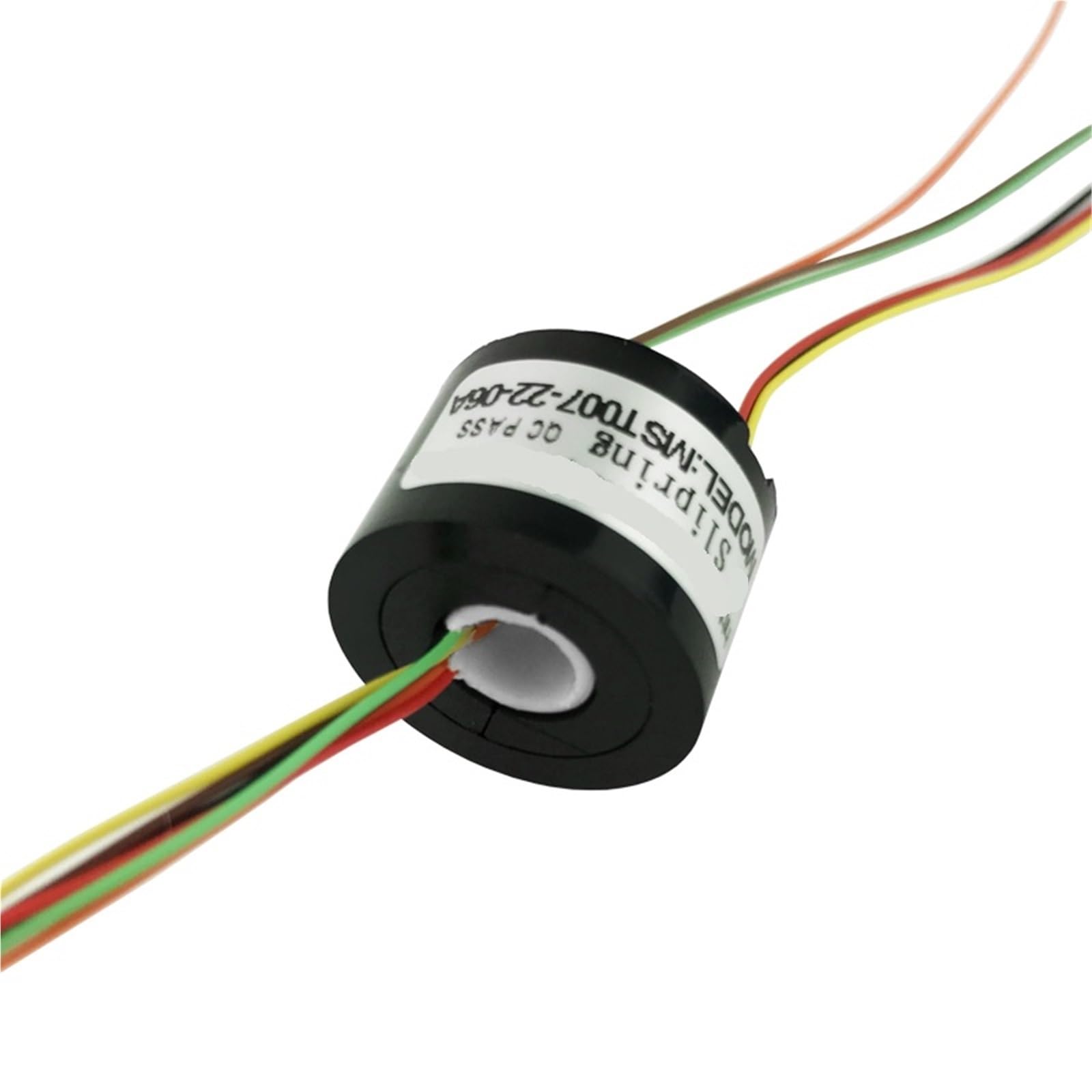 Anillo colector para evitar enredos en cables con junta giratoria de 7mm y 1,5A