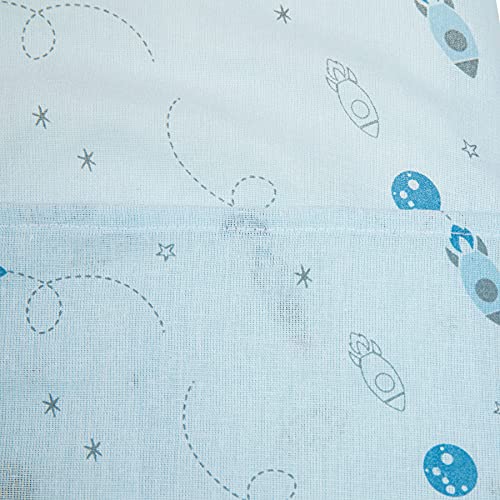 Travesseiro Confort Para Berço Papi Compose Estampado 59Cm X 36Cm X 8Cm Contem 01 Un, Papi Textil, A