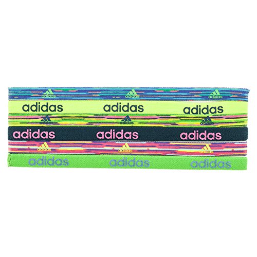 adidas Women's Sidespin Hairband (Pack of 6)