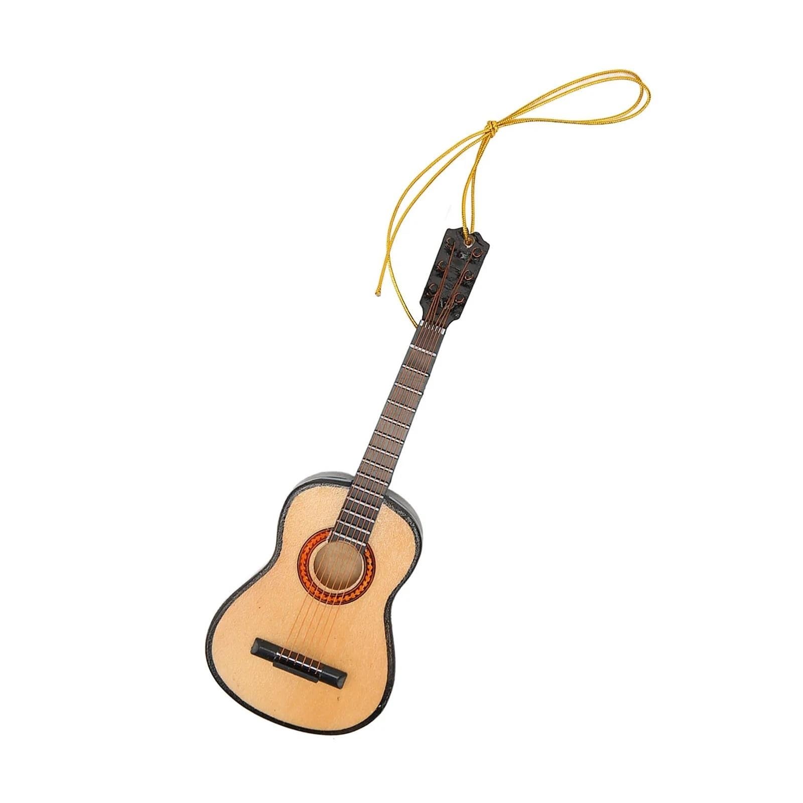 Miniature Di Strumenti Musicali I Modelli Realistici Di Mini Chitarre In Legno Possono Essere Utilizzati Per Decorare Strumenti Musicali