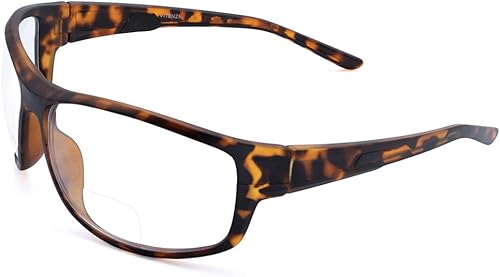 Miniatura 9 de VITENZI Gafas de seguridad bifocales con lectores envolventes TR90 Sport Safety Reading Protective Goggles para hombres y mujeres Massa