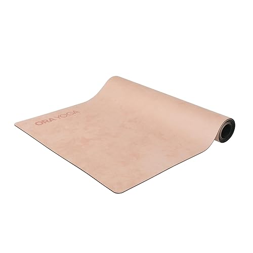 Non-Toxic Premium Suede Large Workout Mat - 3mm Thick With