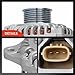 A-Premium Alternator Compatible with Nissan Altima 2011-2018, Murano 2017-2018, Maxima 2011-2014/2016-2018, 3.5L, 12V 130A 7-Groove Pulley Clockwise, Replace# A003TJ3691, A003TJ3691ZC