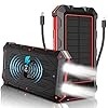 Solar-Power-Bank30000mAh-Portable-Solar-Charger-with-Wireless-Phone-Charger-Compatible-with-All-Cell-Phones-IOS-Android-and-Other-Electronics-Rainproof-Solar-Phone-Charger-with-Dual-LED-Flashlight Solar Power Bank,30000mAh Portable Solar Charger with Wireless Phone Charger Compatible with All Cell Phones, IOS…