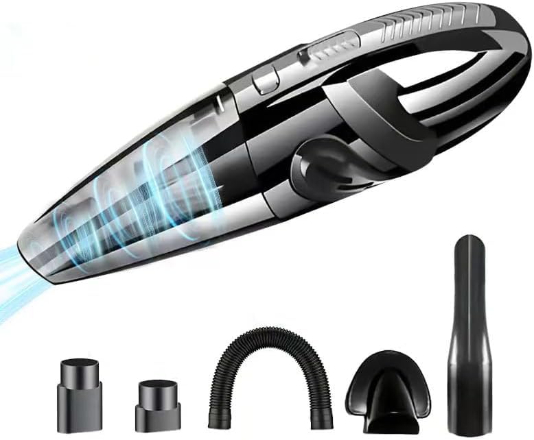 KIETRIX Cordless Handheld Car Vacuum with 5 Nozzles