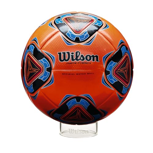 Wilson Unisex – Erwachsene Clear FB Ball Stand Team Sports Halterung für einen Fußball, Claire, Keine Größe