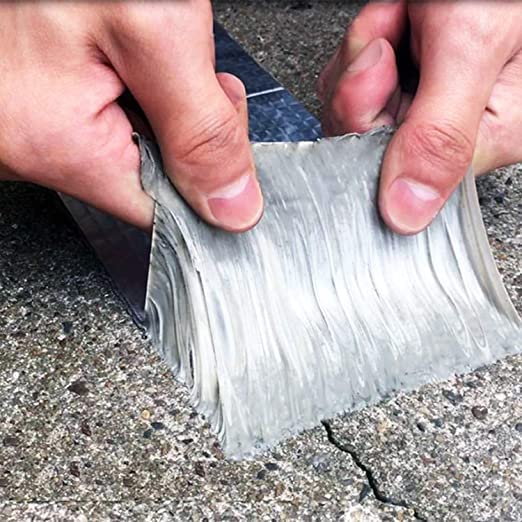 NOMAZO Aluminium Foil Self adhesive UV Protection Waterproof Tape Suitable for Roof Leak, Surface Crack, Window Sill Gap, Pipe Rupture, Boat Sealing,Home Renovation 2