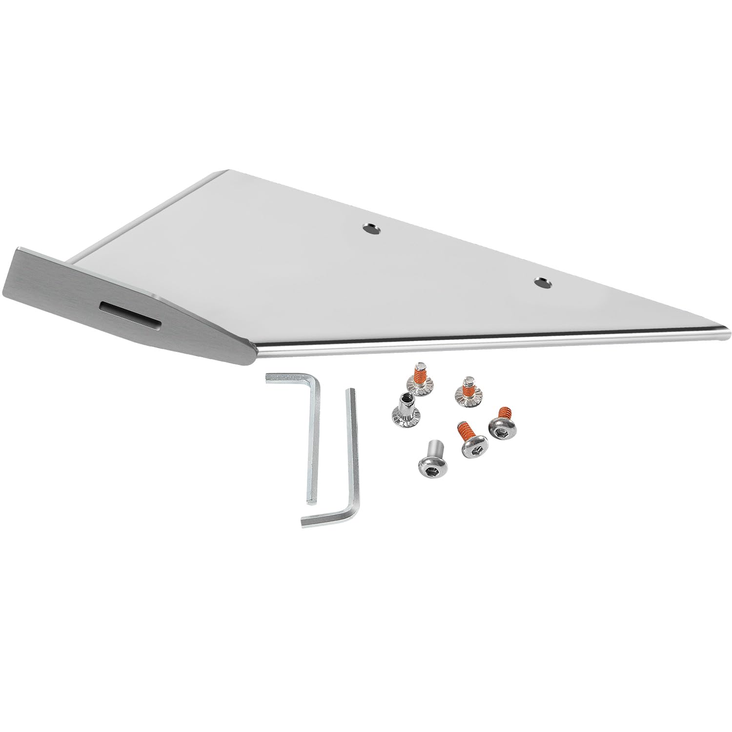 27071 Skeg Guard Safe-Skeg Kit de protection en acier inoxydable de qualité marine pour Mercury, Force, Honda, Nissan/Tohatsu