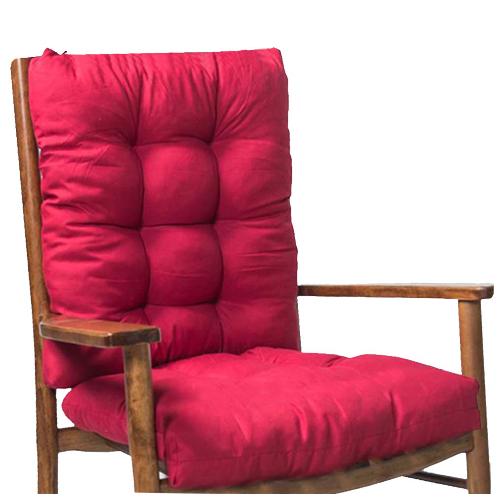 Mify 2 pcs/set Seat Pad Soft Chair Cushion Thick Seat Cushion Rattan Chair Sofa Cushion Garden Chair Cushion Back and Bottom
